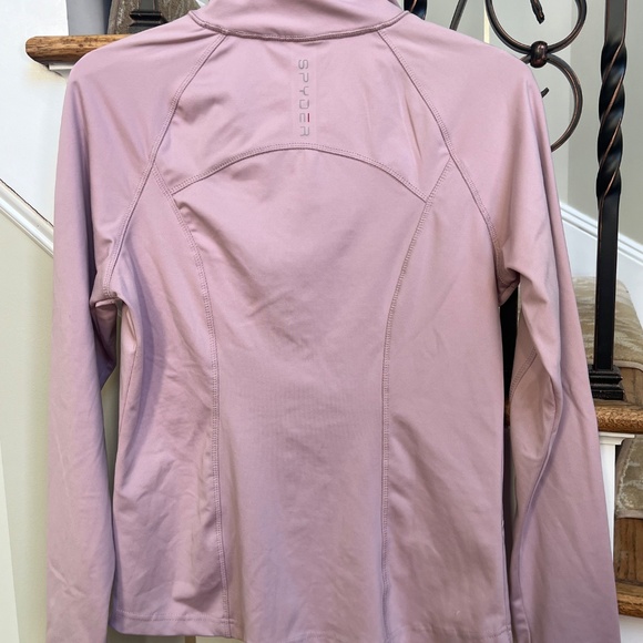 Spyder Active Fill Zip Track Jacket Pink Size Large - Picture 6 of 7